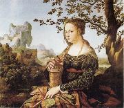 Jan van Scorel Mary Magdalene oil on canvas